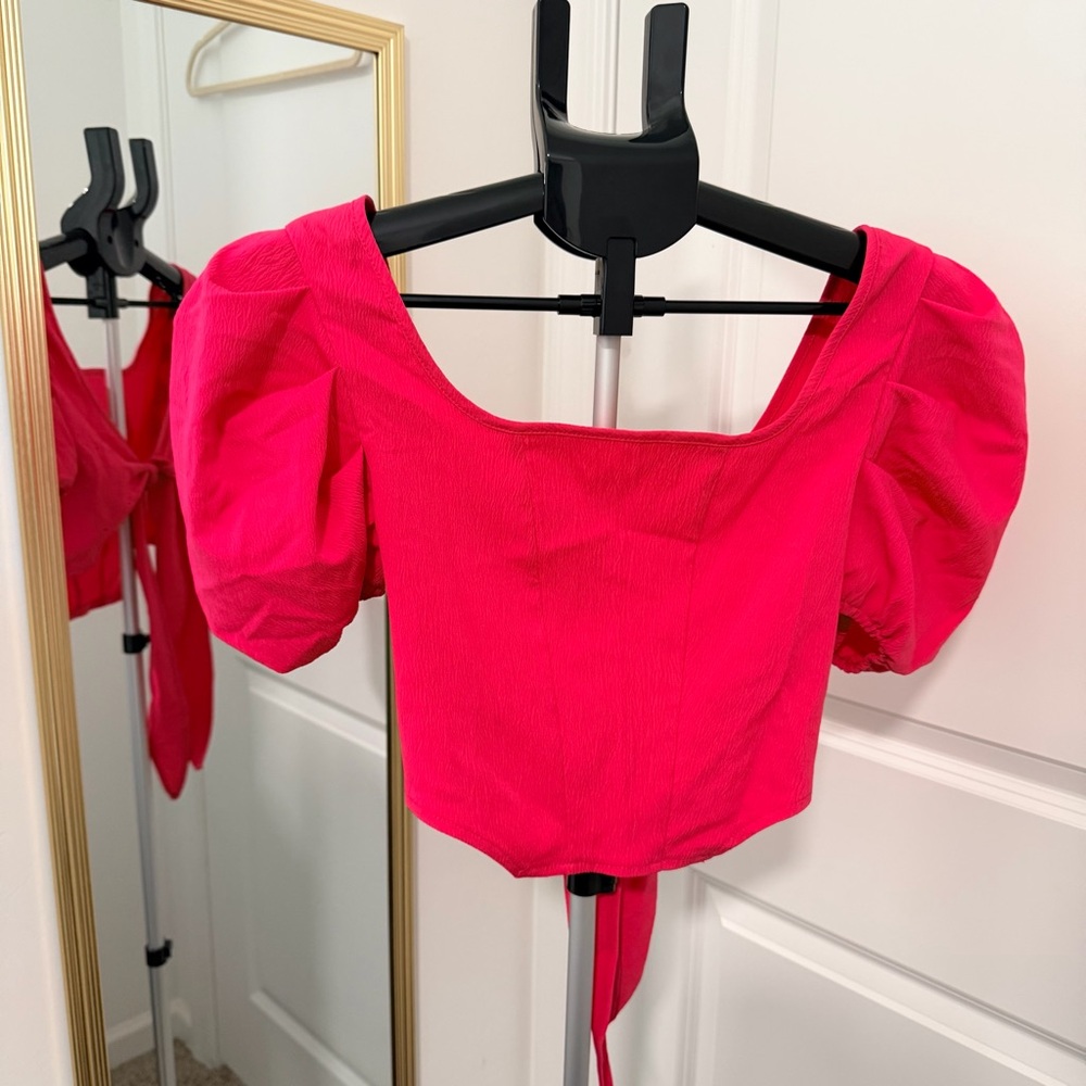 Vibrant Pink Women's Top